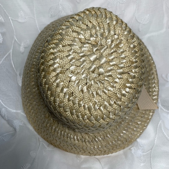 Vintage Linda Anne Straw hat Union Made in the USA - Picture 6 of 8